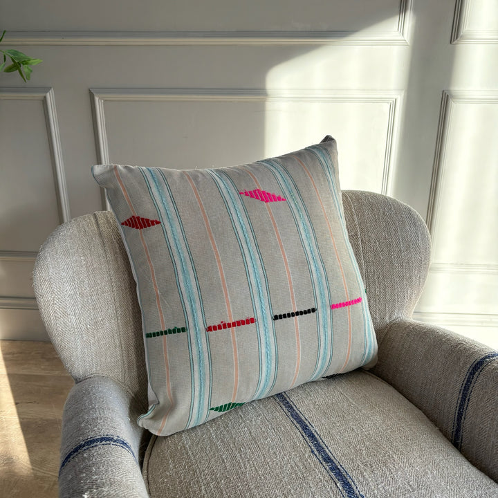 Antique African Stripe Cushion