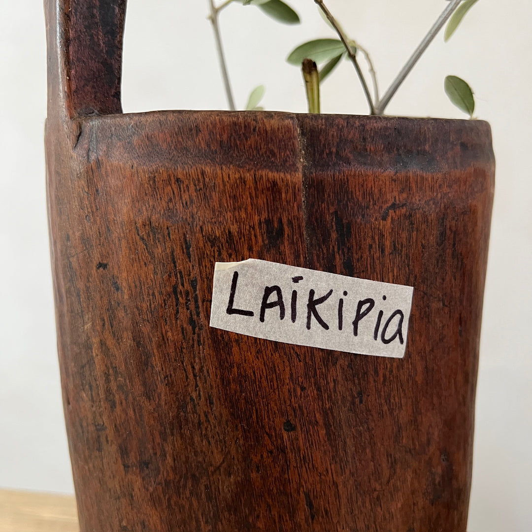 Antique African Wooden Borana Pot Laikipia