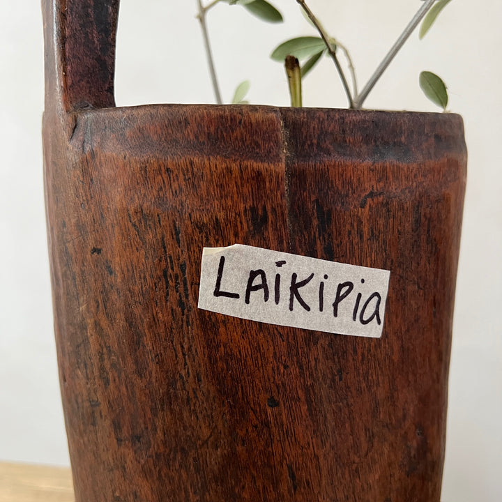 Antique African Wooden Borana Pot Laikipia