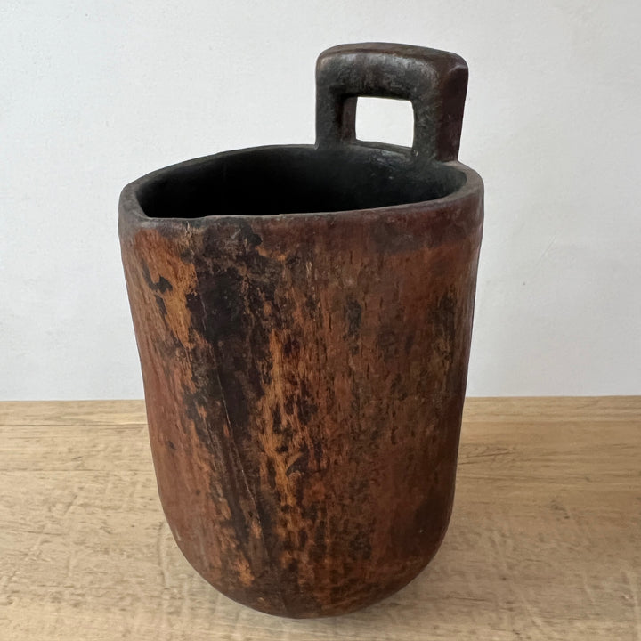 Antique African Wooden Borana Pot Laikipia