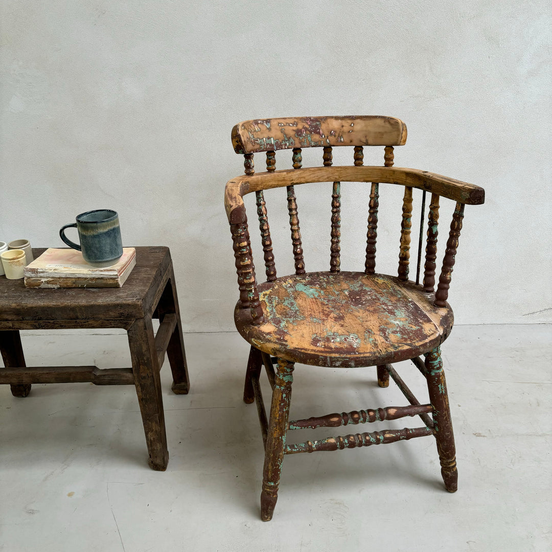 Antique Art Studio Bobbin Chair | Geraldine