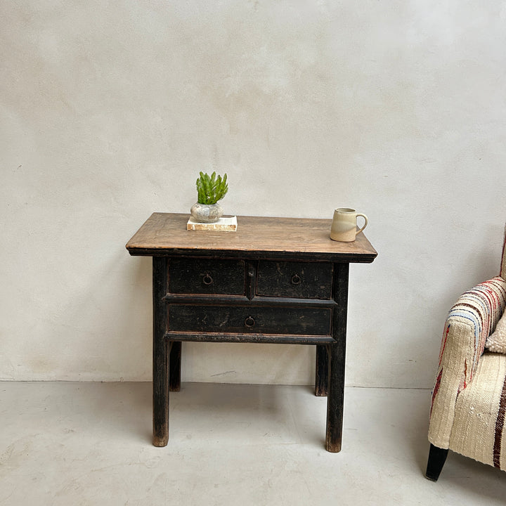 Antique Black Console Table | Snowshill