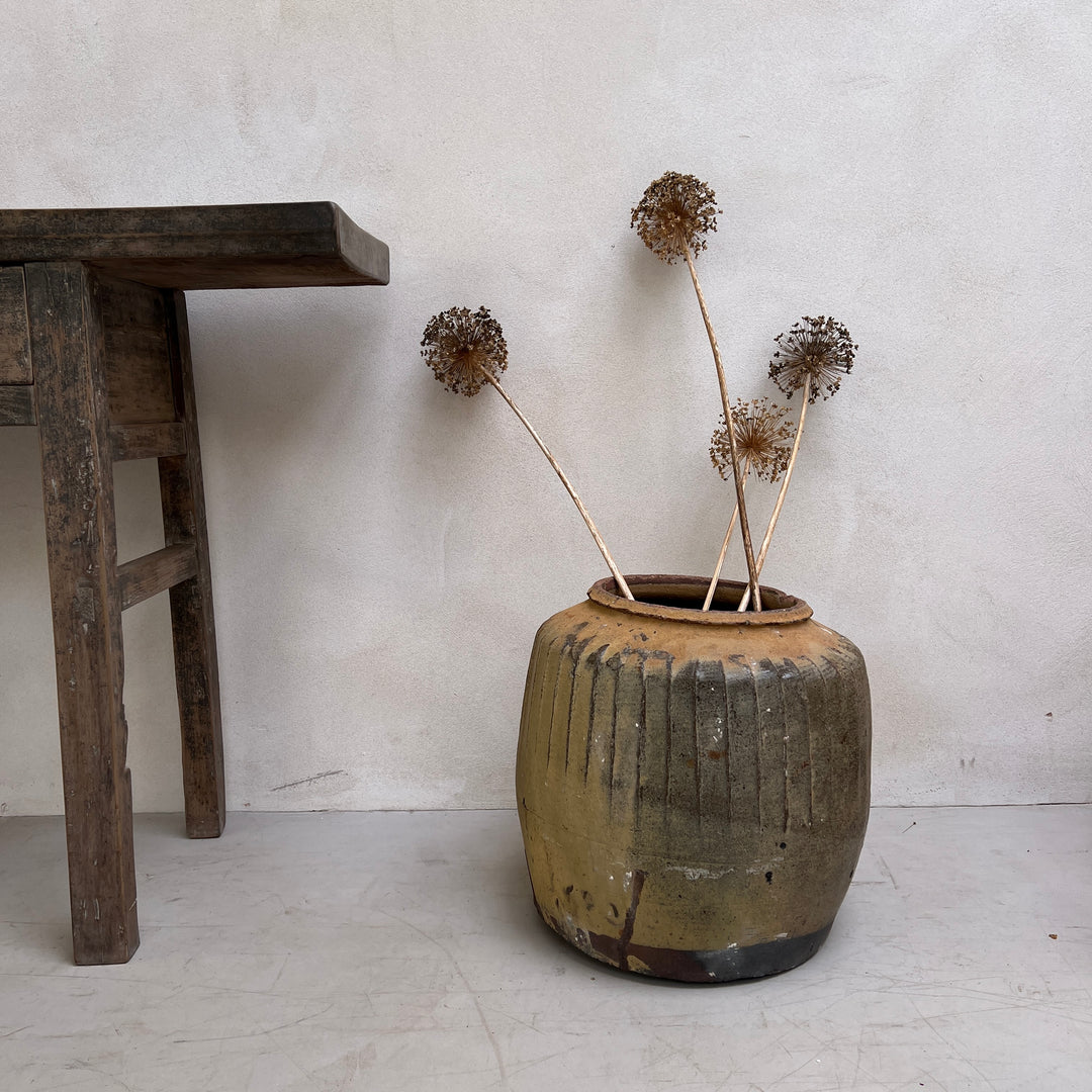 Antique Ceramic planter | Jade 1