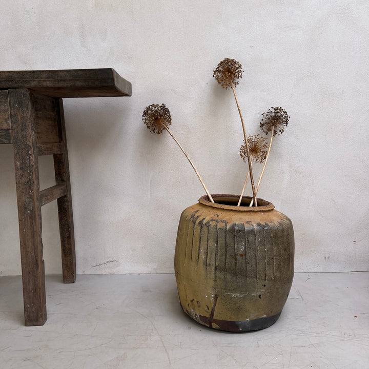 Antique Ceramic planter | Jade 1