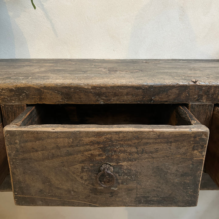 Antique Dark Wood Console Table | Guildford