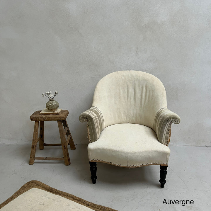 Antique Deconstructed French armchairs