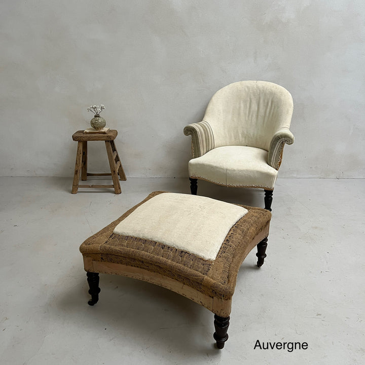 Antique Deconstructed French armchairs