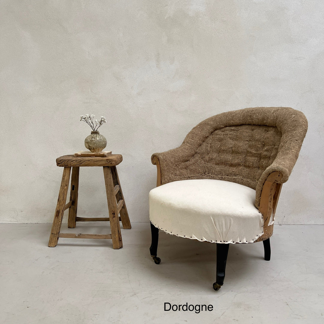 Antique Deconstructed French armchairs