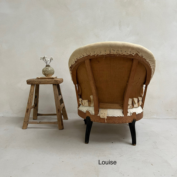 Antique Deconstructed French armchairs