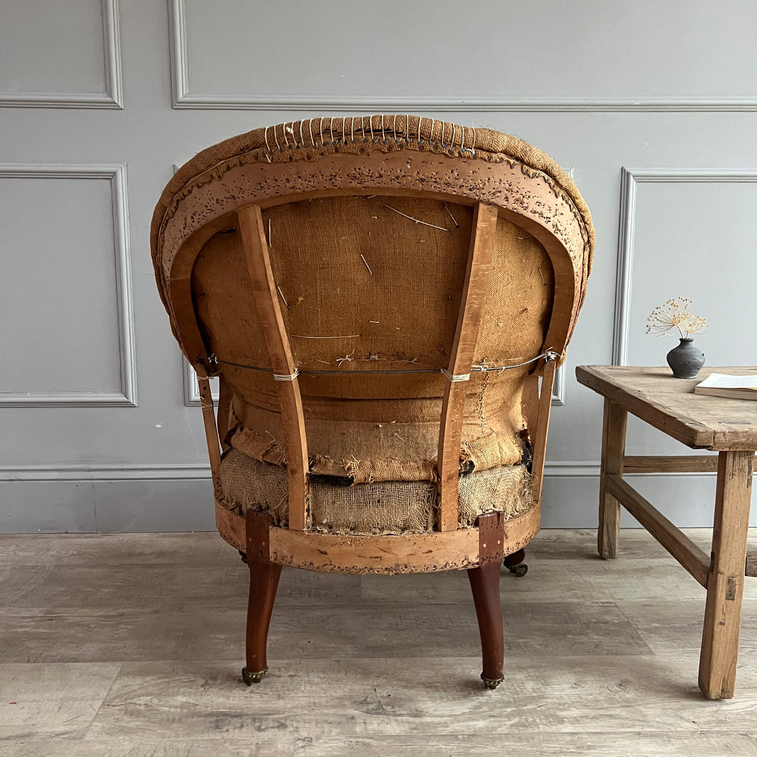 Antique Deconstructed French armchairs