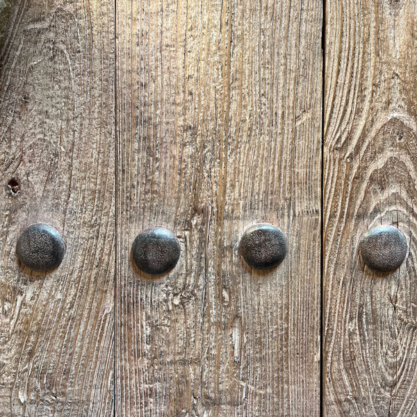 Antique Door Coffee Table Padstow rivet and rustic detail