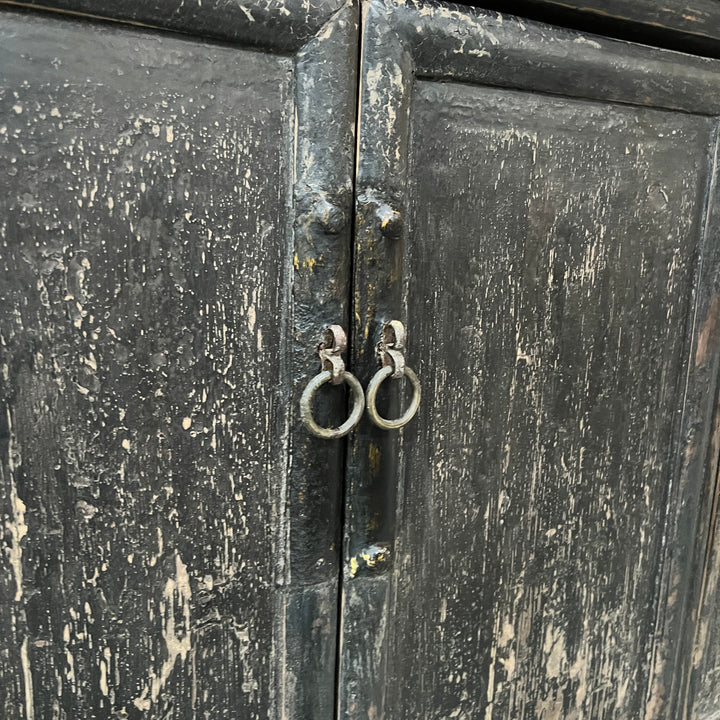 Antique Elm Black Cabinet | Fonteyn