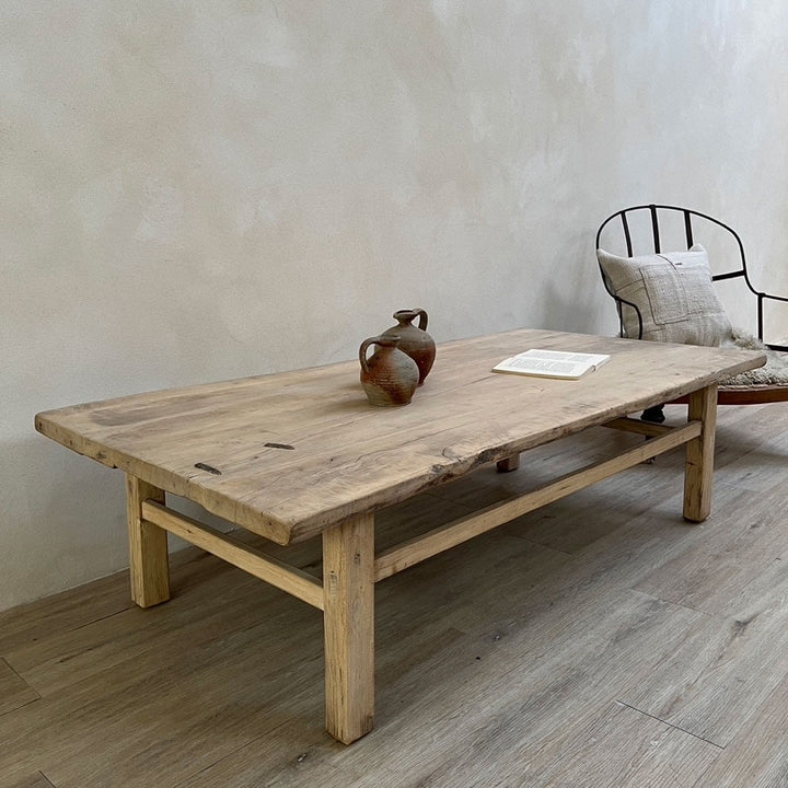 Antique Elm Coffee Table Dahl