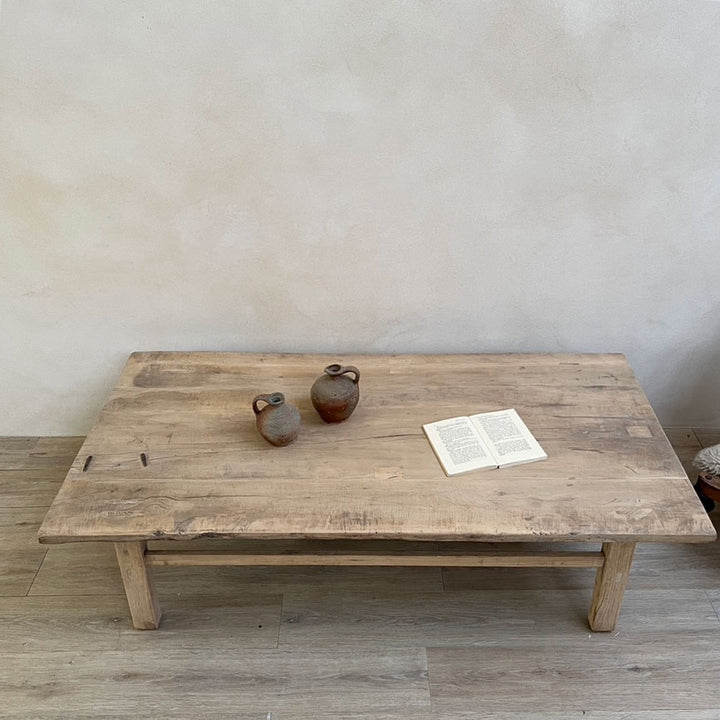 Antique Elm Coffee Table Dahl