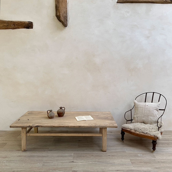 Antique Elm Coffee Table Dahl