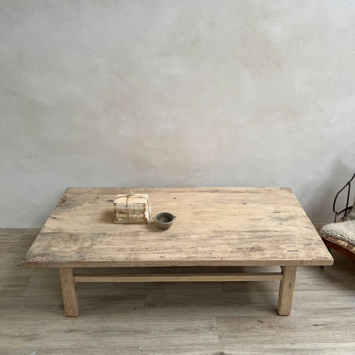 Antique Elm Coffee Table Doyle