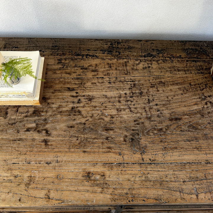 Antique Elm Console Table | Aldeburgh