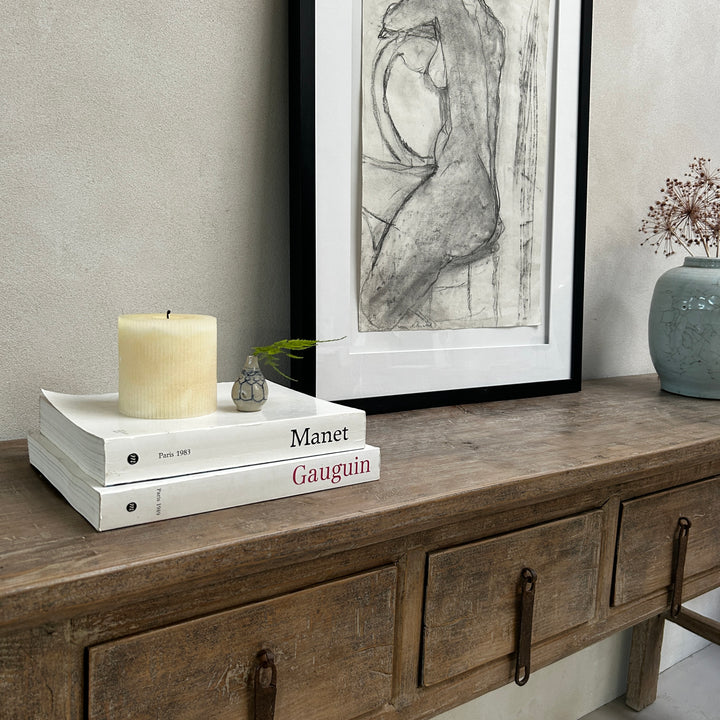 Antique Elm Console Table | Stockbridge