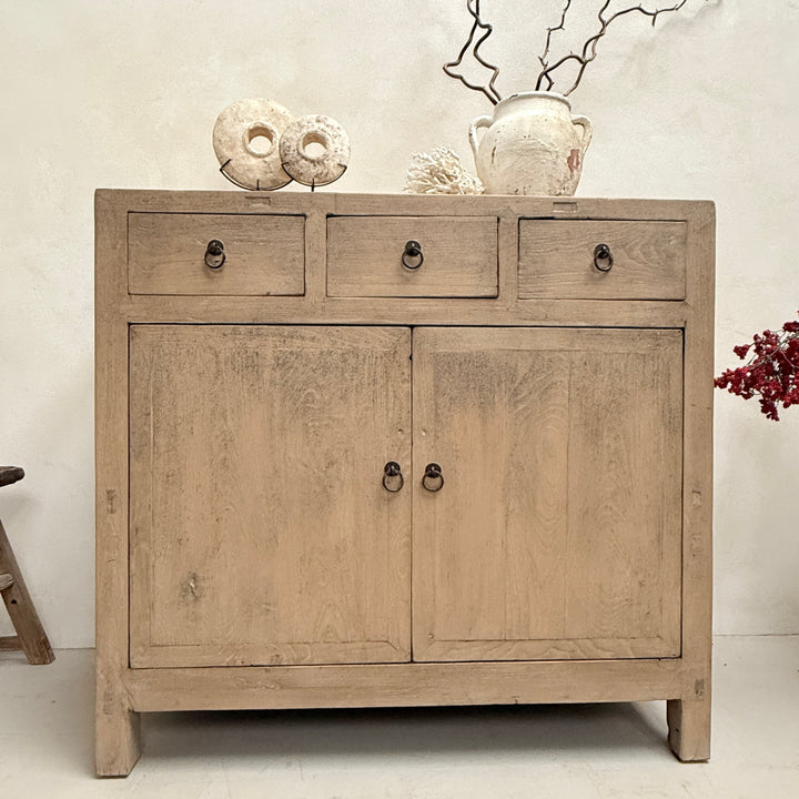 Antique Elm Cupboard Bryanstan