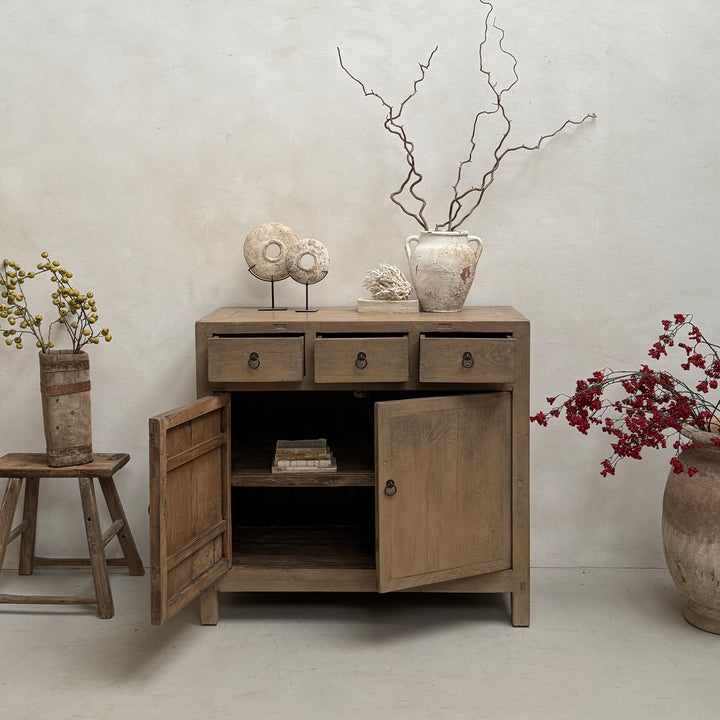 Antique Elm Cupboard Bryanstan