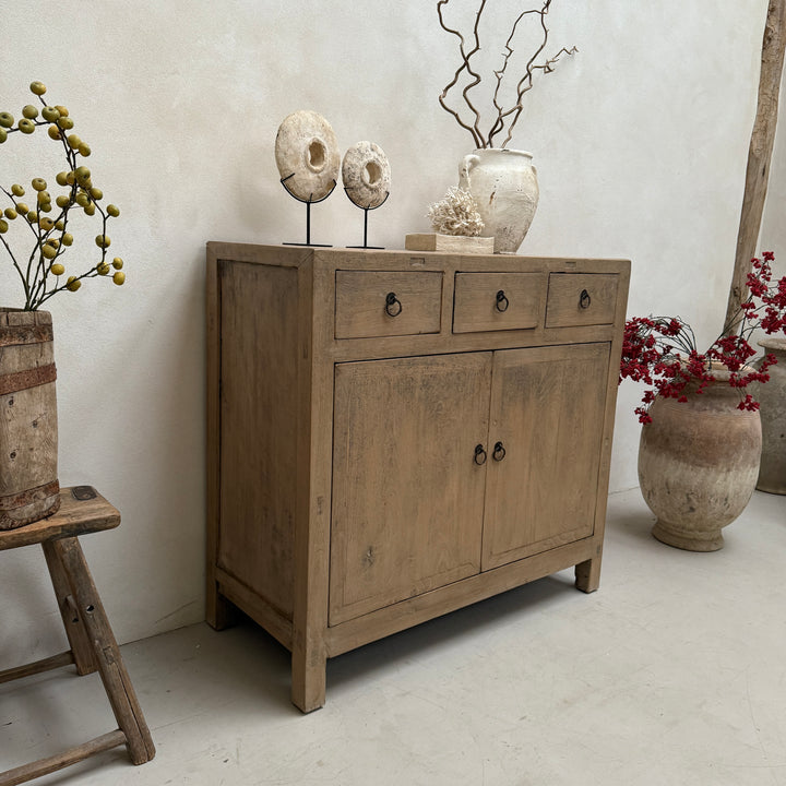 Antique Elm Cupboard Bryanstan