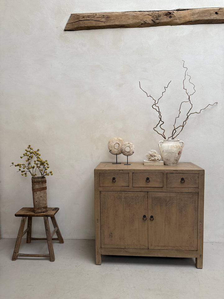 Antique Elm Cupboard Bryanstan