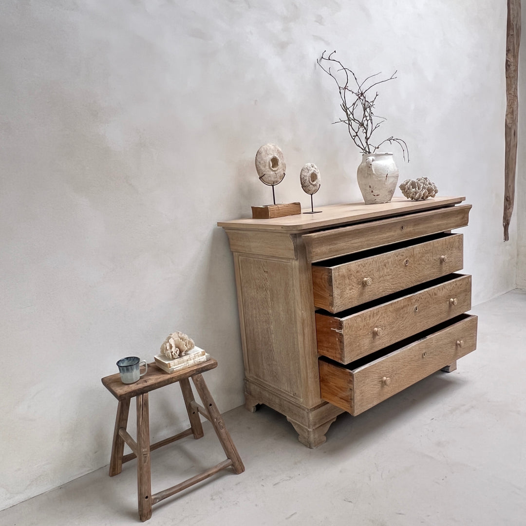 Antique French Oak Chest of Drawers Francois