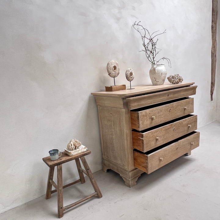 Antique French Oak Chest of Drawers Francois