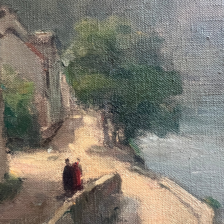 Antique French Painting | Bleu 