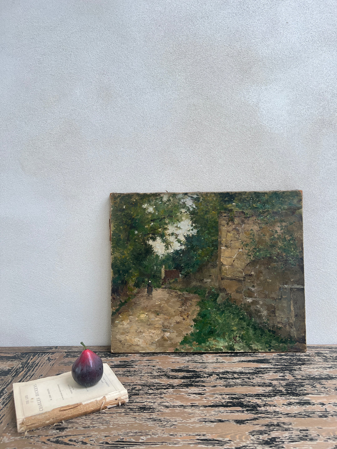 Antique French Painting | Verte 