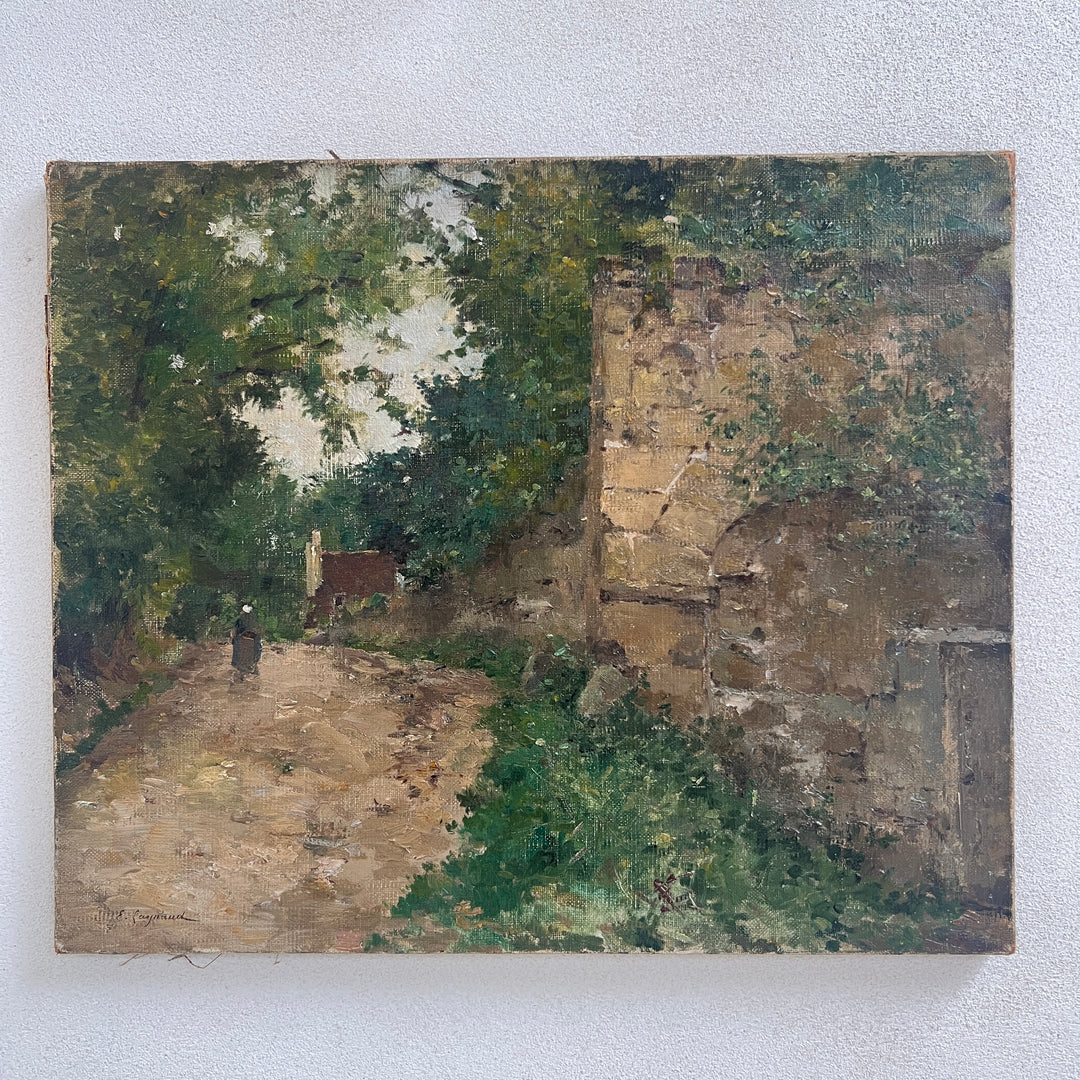 Antique French Painting | Verte 