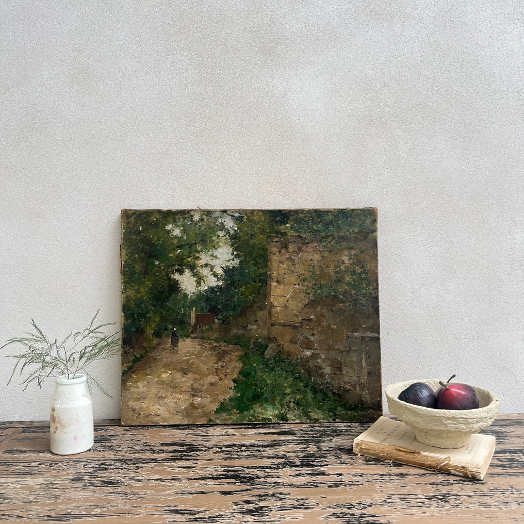 Antique French Painting | Verte