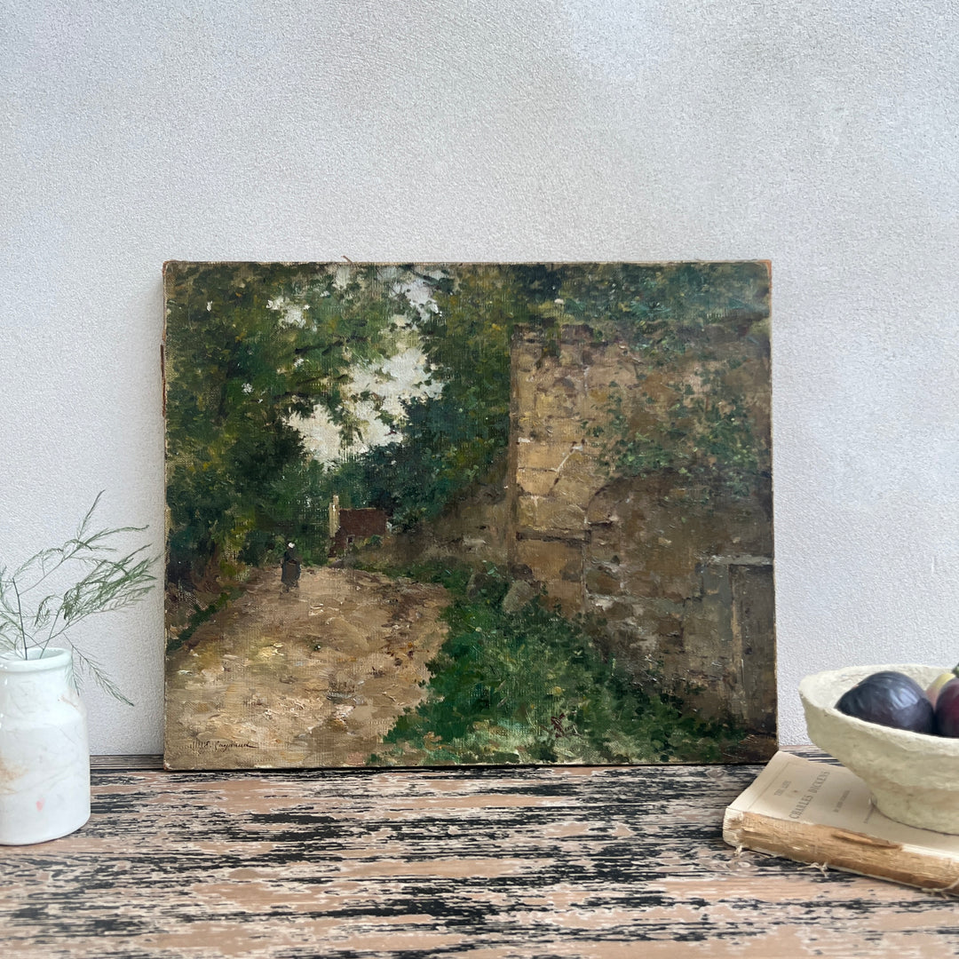 Antique French Painting | Verte