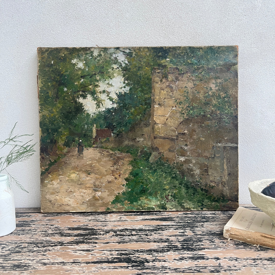 Antique French Painting | Verte