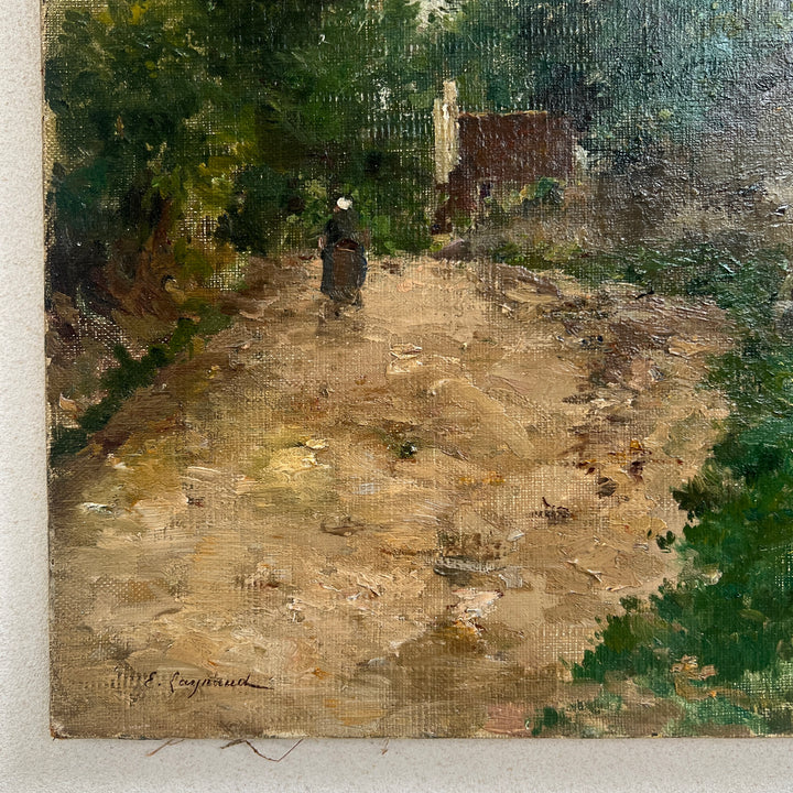 Antique French Painting | Verte