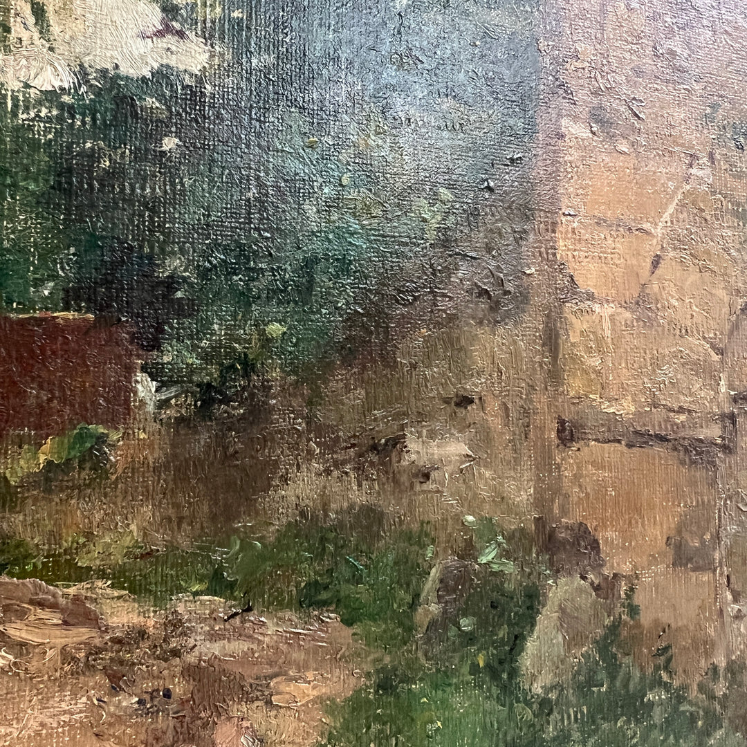 Antique French Painting | Verte 