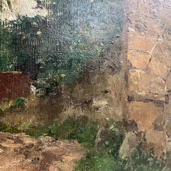 Antique French Painting | Verte 