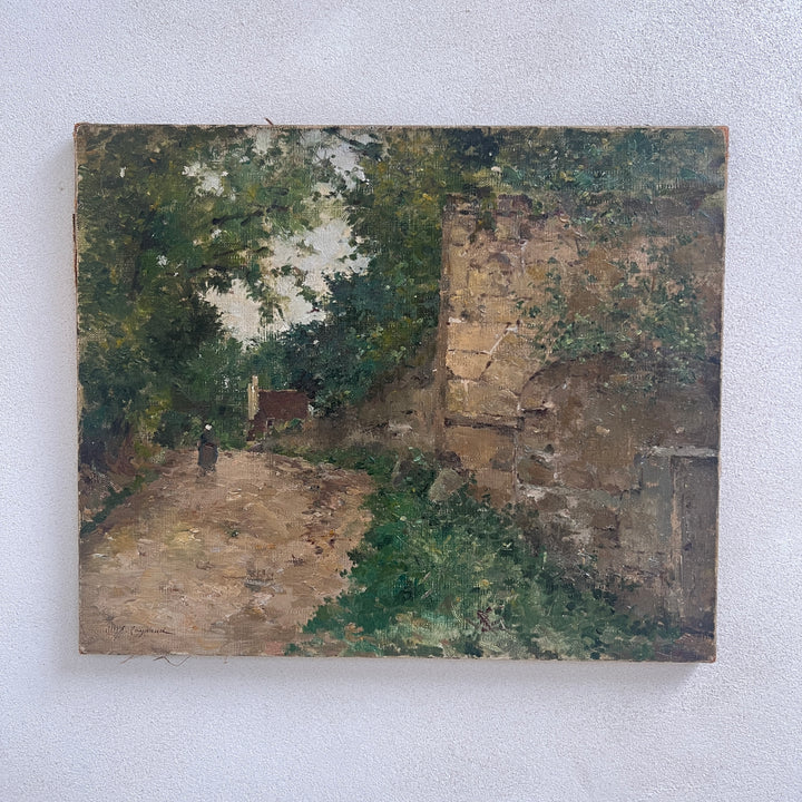 Antique French Painting | Verte