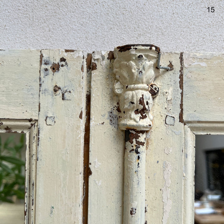 Antique French Window Mirrors detail