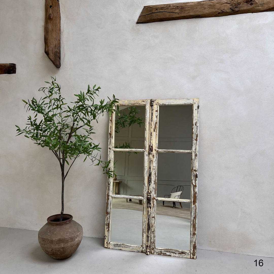 Antique French Window Mirrors