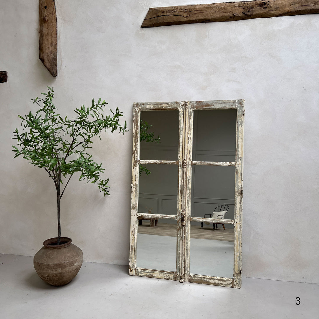 Antique French Window Mirrors