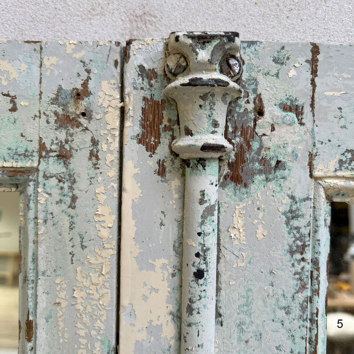 Antique French Window Mirrors detail