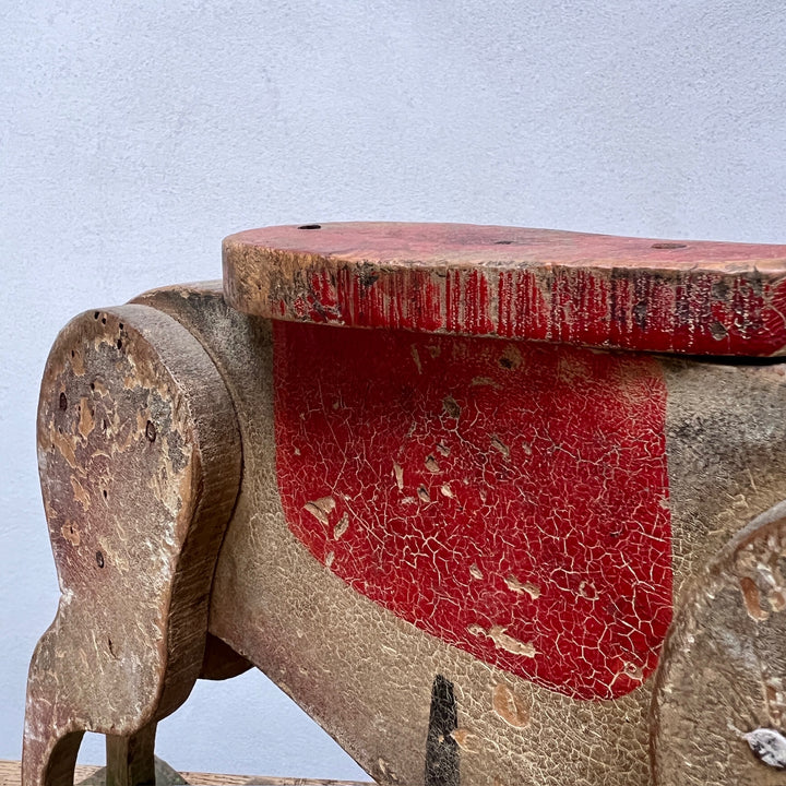 Antique French Wooden Horse | Percy