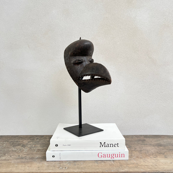 Antique Gurunsi African tribal mask | Bird