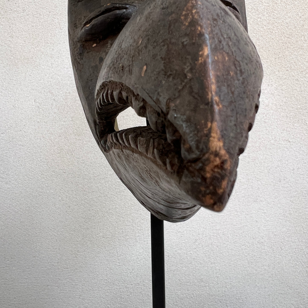 Antique Gurunsi African tribal mask | Bird