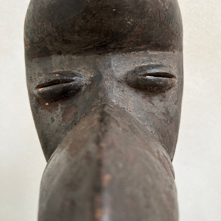 Antique Gurunsi African tribal mask | Bird