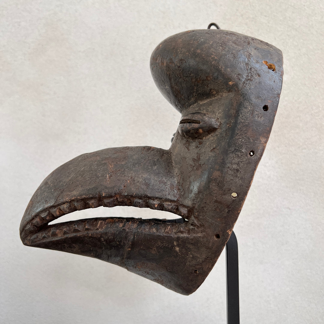 Antique Gurunsi African tribal mask | Bird