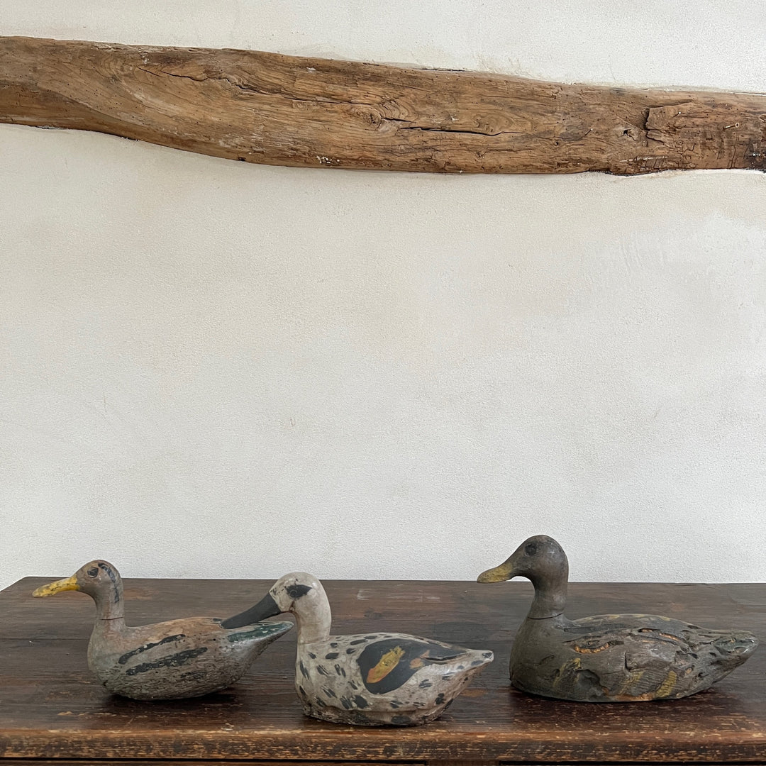 Antique Hand-Painted Decoy Duck