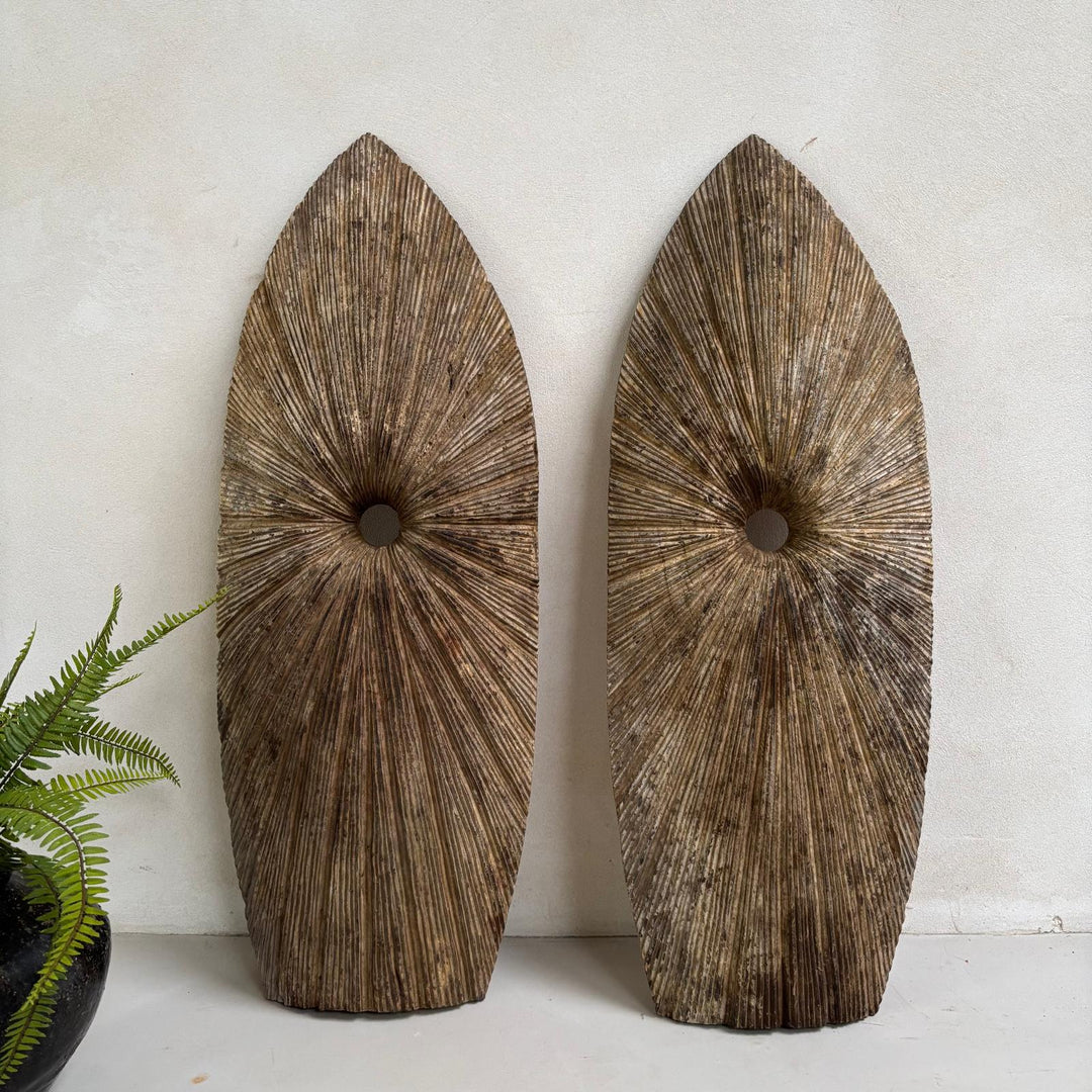 Antique Hand-carved Wooden Panel