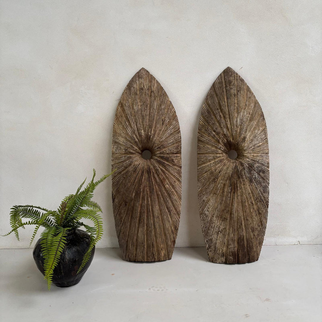 Antique Hand-carved Wooden Panel